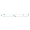 Câble de frein 1530 1757mm cloche 26mm convient pour BPW | ProPlus ...