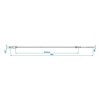Câble de frein 1630 1857mm cloche 26mm convient pour BPW | ProPlus ...