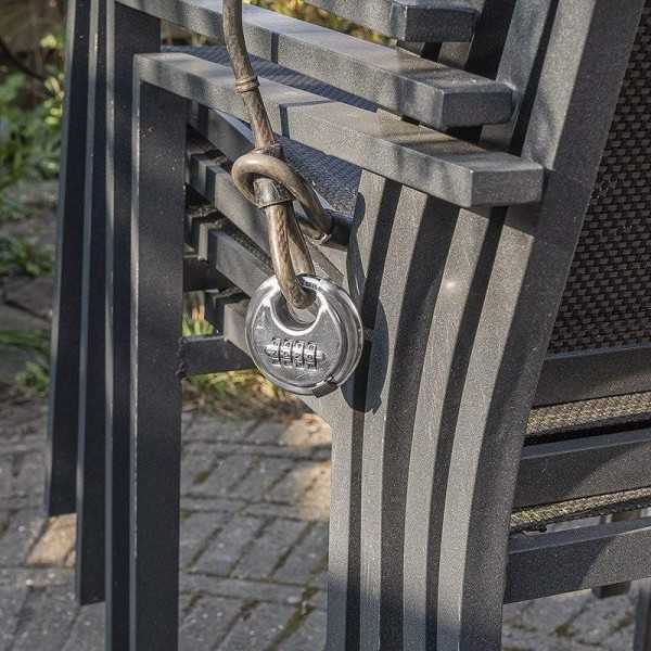 Cadenas à disque 70mm avec combinaison de chiffres | ProPlus | Cade...