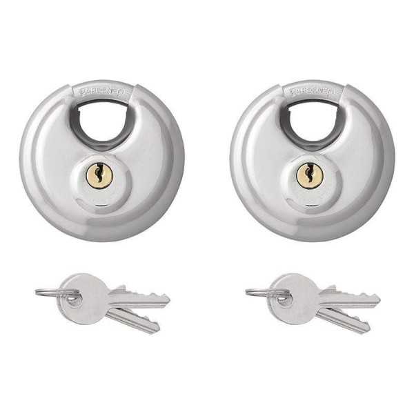 Cadenas à disque 70mm 2 pièces assortie de même façon | ProPlus | C...