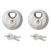 Cadenas à disque 70mm 2 pièces assortie de même façon | ProPlus | C...