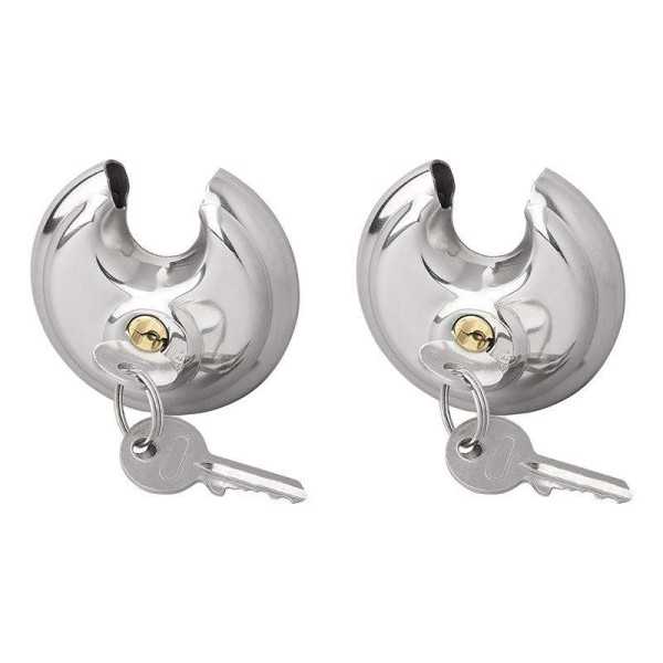 Cadenas à disque 70mm 2 pièces assortie de même façon dans blister ...