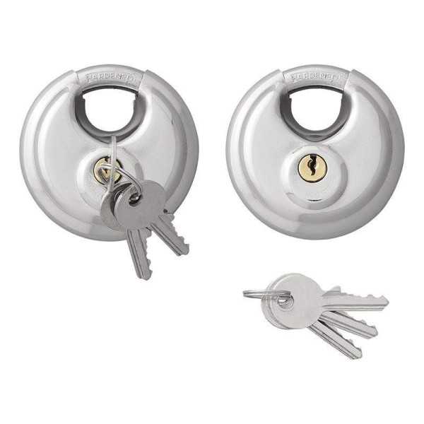 Cadenas à disque 70mm dans blister | ProPlus | Cadenas & Boite Outil