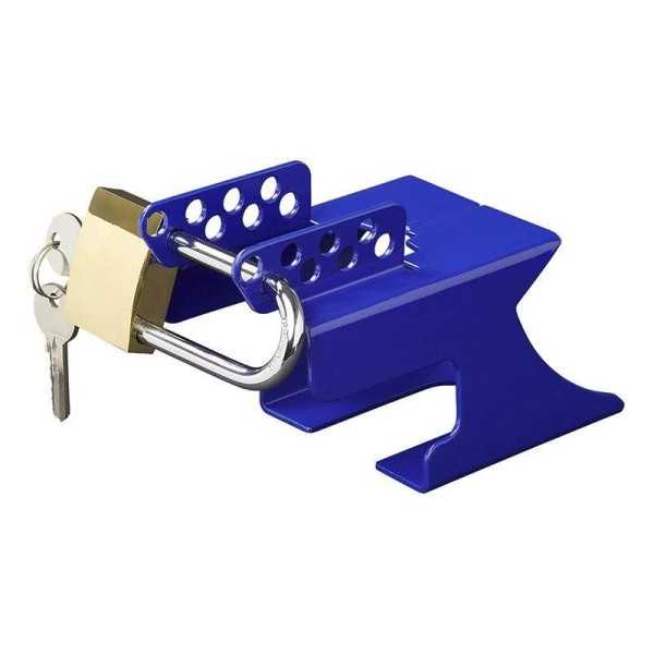 Antivol tÃªte d'attelage avec cadenas dans blister