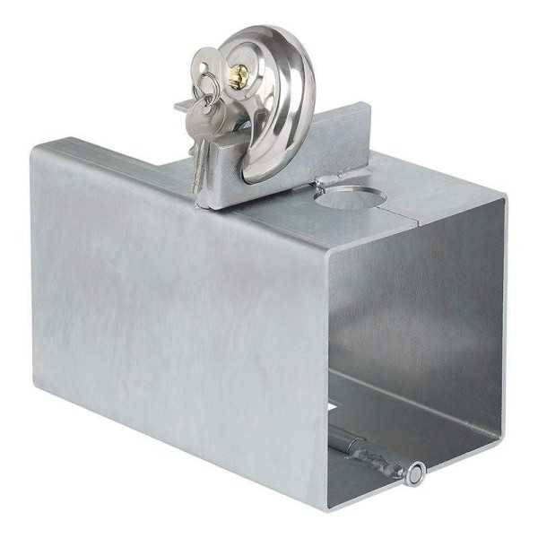 Antivol tête d'attelage pliable avec cadenas à disque | ProPlus | A...