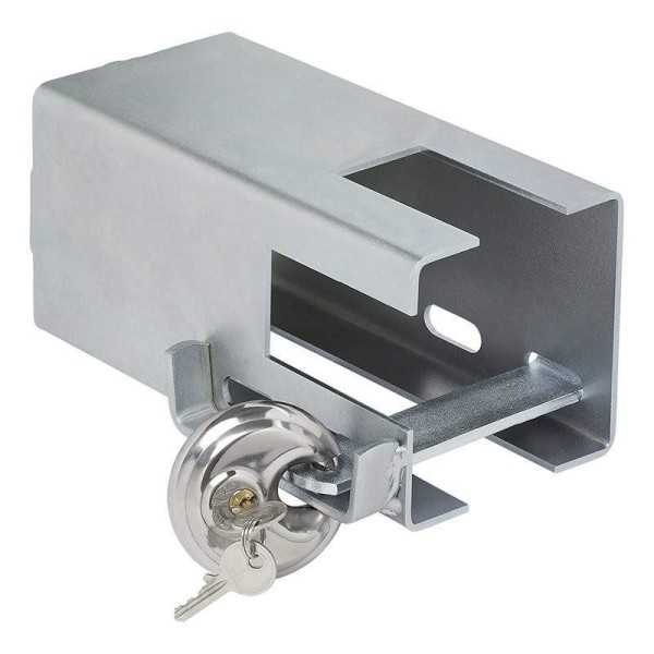 Antivol tête d'attelage 110x110mm avec cadenas à disque | ProPlus |...