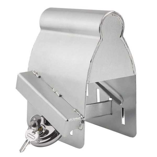 Antivol tÃªte d'attelage attelÃ©e avec cadenas Ã  disque