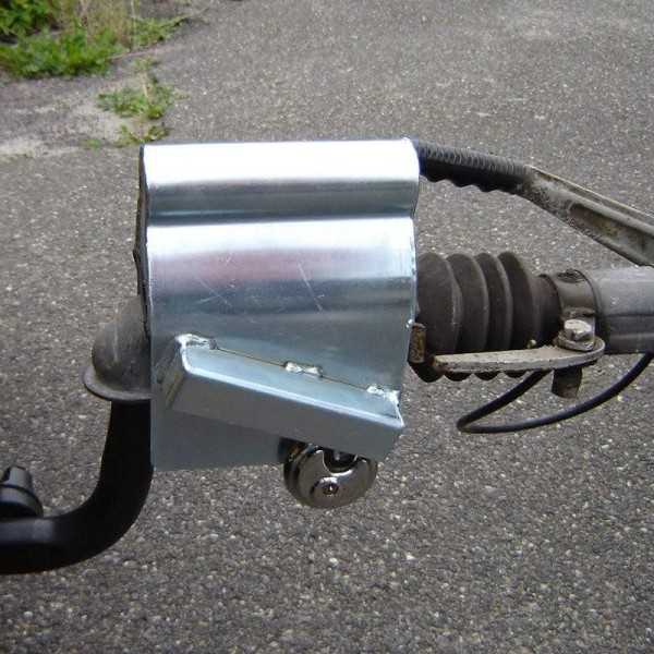 Antivol tête d'attelage attelée avec cadenas à disque | ProPlus | A...