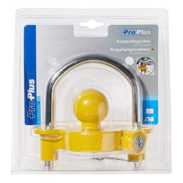 Antivol tête d'attelage avec cylindre de serrure dans blister | Pro...