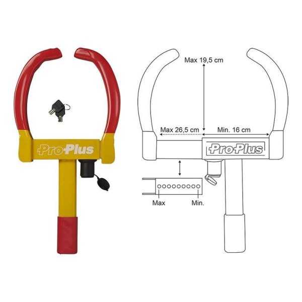 Sabot de roue universel | ProPlus | Antivols