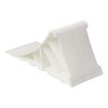 Cale de roue plastique blanc incl. support | ProPlus | Cale Roue