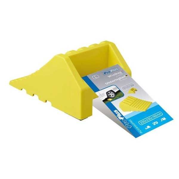 Cale de roue plastique L avec poignée | ProPlus | Cale Roue
