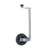 Roue jockey 35mm jante plastique avec pneu caoutchouc 160x40mm