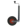 Roue jockey 48mm jante plastique avec pneu PU 260x85mm