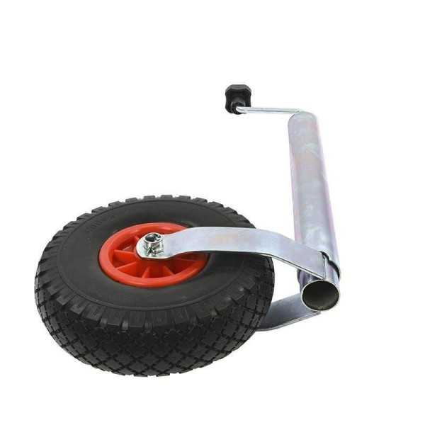 Roue jockey 48mm jante plastique avec pneu PU 260x85mm | ProPlus | ...