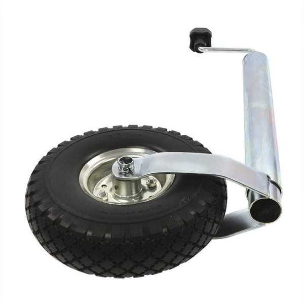 Roue jockey 48mm jante métal avec pneu PU 260x85mm | ProPlus | Roue...