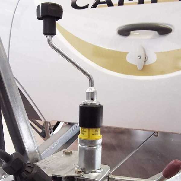 Roue jockey 48mm avec indicateur de poids | ProPlus | Roue Jockey