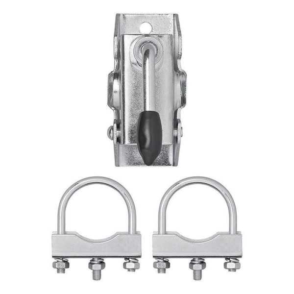 Collier 48mm pour roue jockey et Etrier de fixation en U 60 70mm lo...