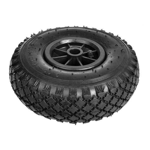 Roulette roue jockey jante plastique avec pneu d'aire 260x85mm | Pr...