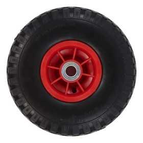 Roulette roue jockey jante plastique avec pneu PU 260x85mm