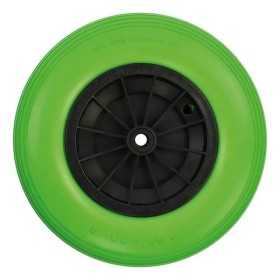 Roue PU avec jante plastique 16" 4.00-8