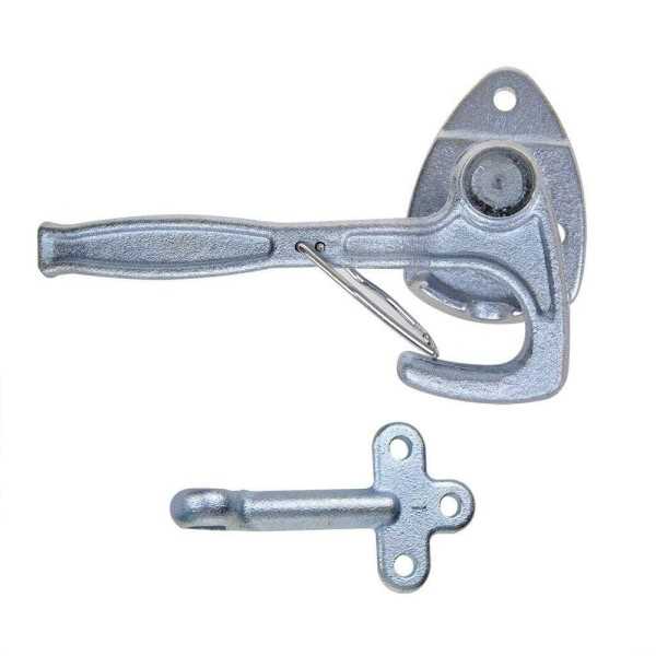 Fermeture crochet no.1 gauche 170mm avec oeillet Ã  visser