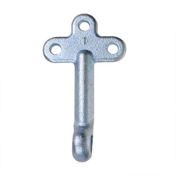 Fermeture crochet no.1 gauche 170mm avec oeillet à visser | ProPlus...