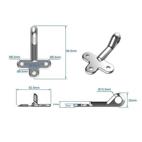 Oeillet à visser no.0 dans blister | ProPlus | Accessoires divers