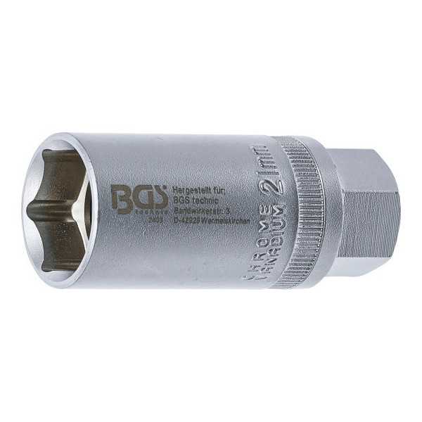 Douille de bougie six pans 12 5 mm 1/2" 21 mm