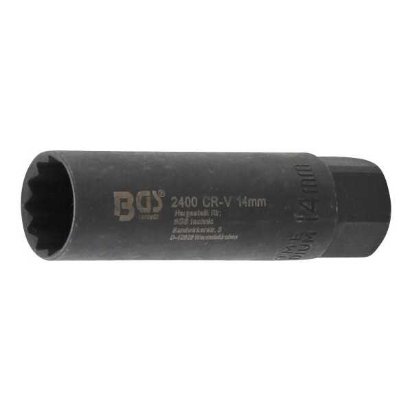 Douille de bougie six pans 10 mm 3/8" 14 mm