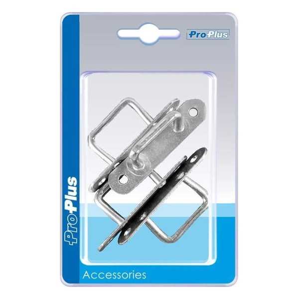 Pontet rectangulaire 36mm 4 piÃ¨ces dans blister