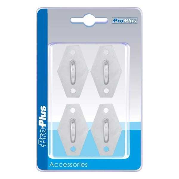 Pontet ronde 24mm 4 piÃ¨ces dans blister