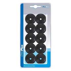 Poulie de bÃ¢che L ronde plastique 10 piÃ¨ces dans blister