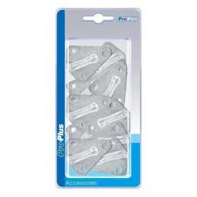 Crochet mÃ©tal pour corde 40x45mm 10 piÃ¨ces dans blister