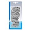 Crochet plastique pour corde 45x39mm 10 piÃ¨ces dans blister