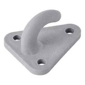 Crochet plastique pour corde 45x39mm 10 pièces dans blister | ProPl...