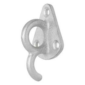 Crochet métal pour corde avec un oeil 70x45mm | ProPlus | Anneau d'...