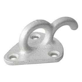 Crochet métal pour corde avec un oeil 70x45mm 5 pièces dans blister...