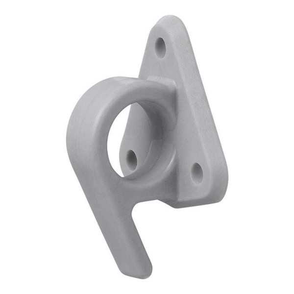 Crochet plastique pour corde avec un oeil 48x45mm 5 pièces dans bli...