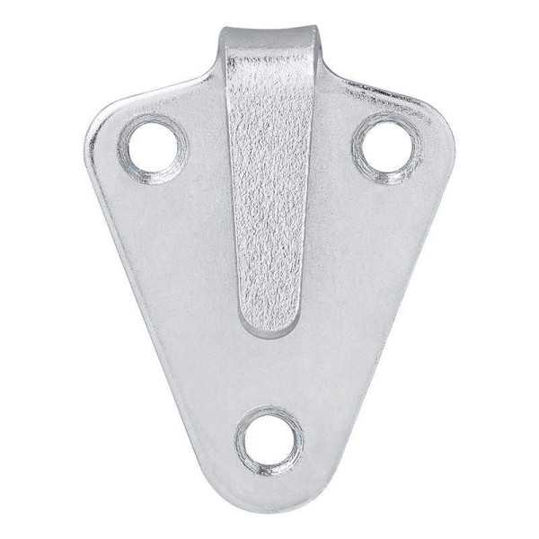 Crochet métal pour corde 40x45mm courbé | ProPlus | Anneau d'Arrimage