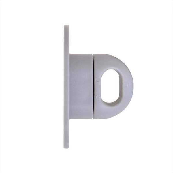 Serrure pour oeillets ovales plastique 4 pièces dans blister | ProP...