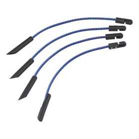 Tendeur de bÃ¢che bleu 280mm jeu de 4 piÃ¨ces