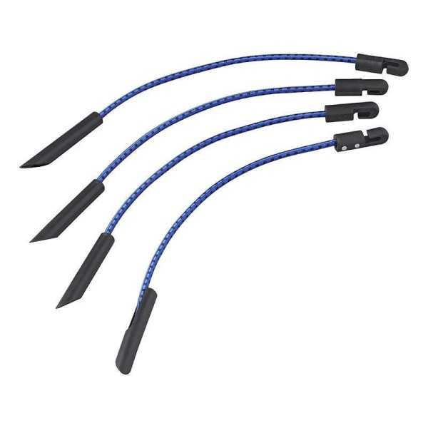 Tendeur de bÃ¢che bleu 280mm jeu de 4 piÃ¨ces