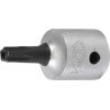 Douille Ã  embouts 6 3 mm 1/4" profil TS pour Torx Plus avec perÃ§age TS20