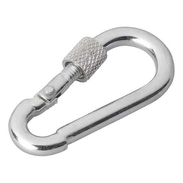 Mousqueton métal 5x50mm avec bouchon à vis verrouillage | ProPlus |...
