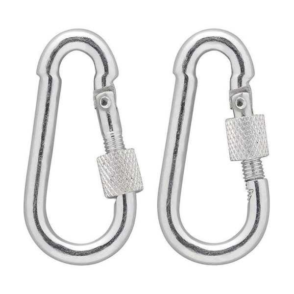 Mousqueton métal 5x50mm avec bouchon à vis verrouillage | ProPlus |...
