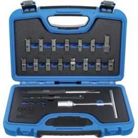 Jeu de fraises pour siÃ¨ge dâ€™Ã©tanchÃ©itÃ© dâ€™injecteurs 19 piÃ¨ces