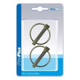 Goupille clip 8mm 2 piÃ¨ces dans blister