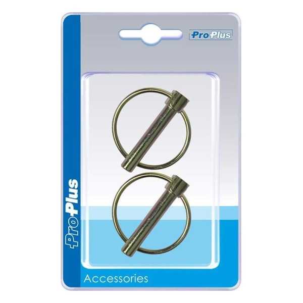 Goupille clip 8mm 2 piÃ¨ces dans blister