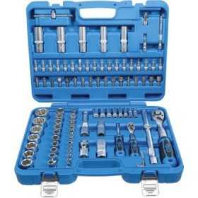 Coffret de Douilles Ã  profil ondulÃ© 6 3 mm 1/4" / 12 5 mm 1/2" 95 piÃ¨ces